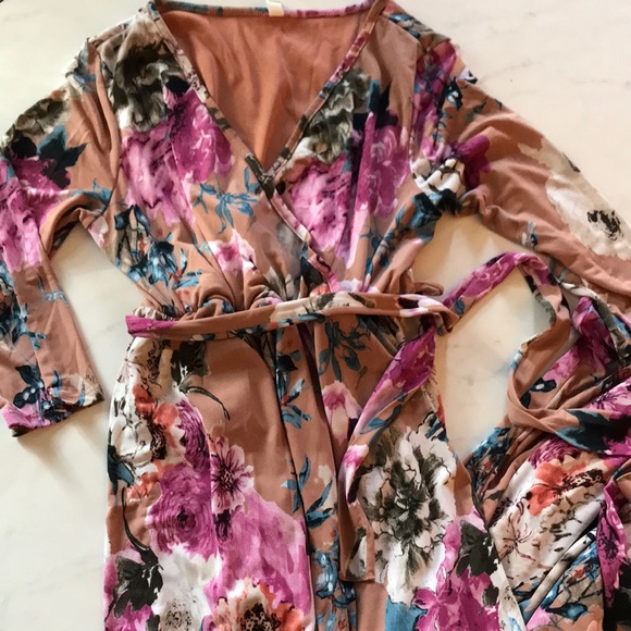 Pinkblush Dresses & Skirts - Pink Blush floral maternity dress